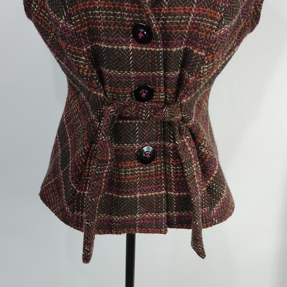 Cabi #691 Cinch It Up Tweed Vest - Picture 6 of 9